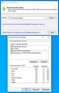 Allow Users to stop start Windows Services
