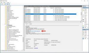 Sysmon loggt nun alle DNS-Abfragen.