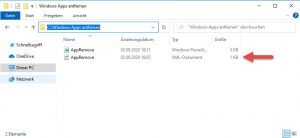 Windows App s automatisch entfernen