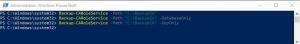 Powershell Backup CA