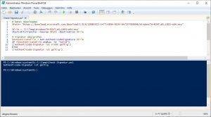 Signierte Dateien auf gültige Signatur prüfen