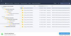 Wiederherstellbaren Ordner auswählen