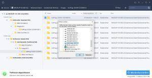 Ziel für die Datenwiederherstellung auswählen