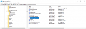 HKEY_LOCAL_MACHINE SYSTEM CurrentControlSet Services DNS Parameters HKEY_LOCAL_MACHINE SYSTEM CurrentControlSet Services DNS Parameters