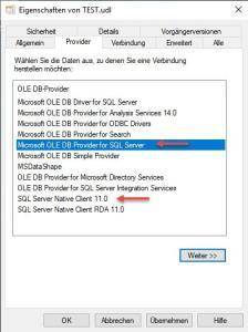 SQL Native provider SQL Native provider