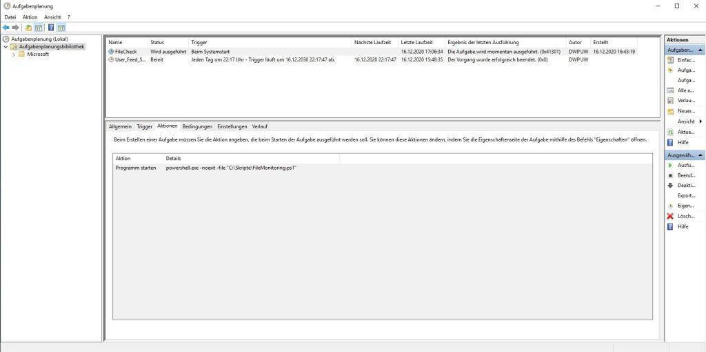 Filesystemwatcher File Monitoring FileSystemWatcher - Der Windows Papst - IT Blog Walter