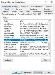 pwdLastSet old value