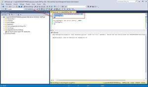 Datenbank Optionen anzeigen lassen