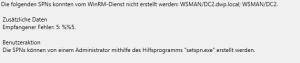 Die-folgenden-SPNs-konnten-vom-WinRM-Dienst-nicht-erstellt-werden