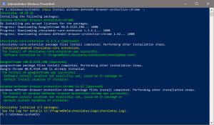 Google Chrome mit Windows Defender als Schutz erweitern Google Chrome mit Windows Defender als Schutz erweitern