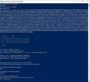 Kerberos Ticket gestohlen Unternehmensnetzwerk Kerberos Ticket gestohlen Unternehmensnetzwerk