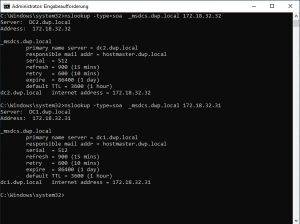 nslookup type soa nslookup type soa