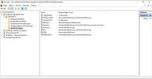 certutil publish certificate template