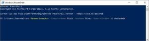 Computer per Powershell-Remoting umbenennen