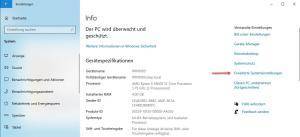 Erweiterte Systemeinstellungen