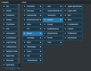 Excire Foto Suche nach Stichworten Excire Foto Suche nach Stichworten