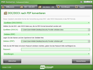 DOC DOCX nach PDF DOC DOCX nach PDF