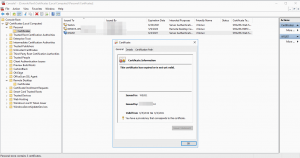 WSUS Update läuft angeblich wegen falscher Zeit nicht mehr