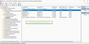DelRootCerts DelRootCerts
