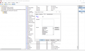 AD Klasse Attribute hinzufügen