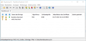Successfully deleted Alias from Keystore