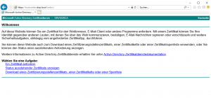 Webregistrierung Kerberos Authentifizierung Webregistrierung Kerberos Authentifizierung