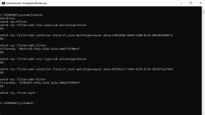 PetitPotam-Angriffe mit NETSH-Fitern blockieren