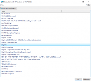 Service Principal Name Manager Service Principal Name Manager