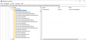 Speicherung von Klartextpasswörtern vermeiden. Applikationen entfernen