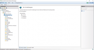SSL Einstellungen erforderlich SSL Einstellungen erforderlich