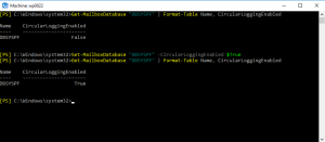 Powershell Circular Logging Wenn Logs nicht abgeschnitten wurden