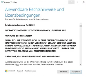 Windows 11 Setup trotz CPU Sperre Windows 11 Setup trotz CPU Sperre