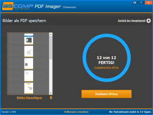 Bilder als PDF speichern