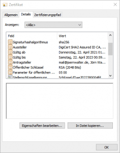 RSA Zertifikat vs ECC Zertifikat