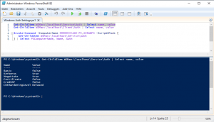 Windows-Authentifizierungseinstellungen abfragen
