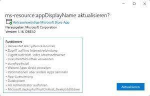 Die erforderlichen Frameworks werden heruntergeladen und installiert Die erforderlichen Frameworks werden heruntergeladen und installiert