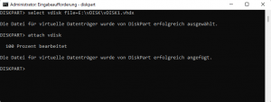 Virtuelle Disks unter Windows erstellen 3 Virtuelle Datenträger managen