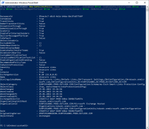 Create new SafeLinks Policy