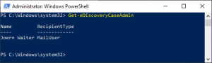 Remove-eDiscoveryCaseAdmin