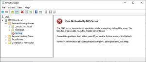 Bug im DNS Server unter Windows Server 2019 Bug im DNS Server unter Windows Server 2019