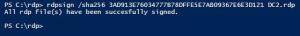 rdpsign SHA256