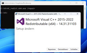 MSVCR Troubleshooting 3 MSVCR Repair