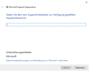 Microsoft Support Diagnostics Utility
