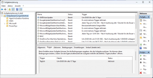 Verbergen und Löschen geplanter Aufgaben in einer Microsoft Windows-Umgebung