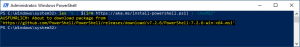 Powershell 7.2 aktualisieren
