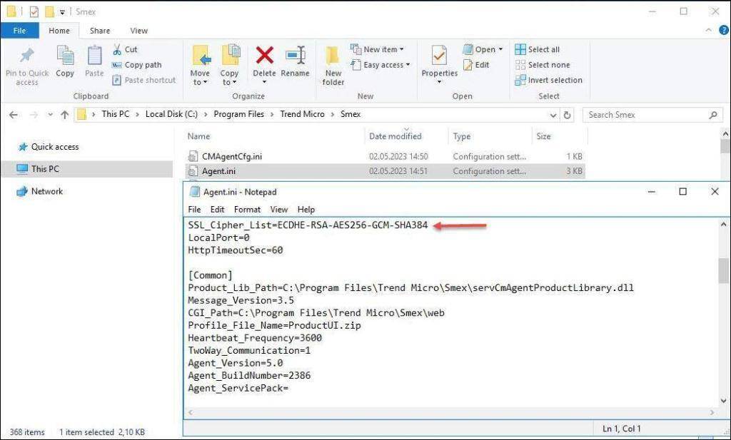 Trend Micro ScanMail for Exchange Agent.ini Path Smex Trend Micro ScanMail for Exchange Agent.ini Path Smex