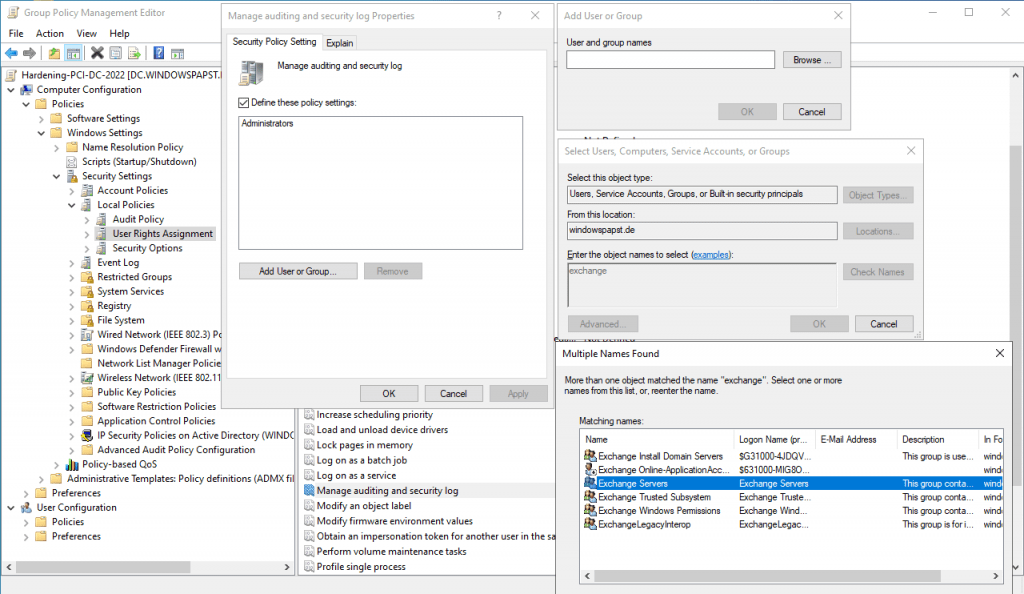 Exchange ECP OWA Error