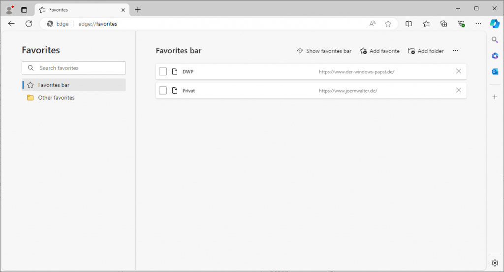 Edge Add Favorites Edge Add Favorites