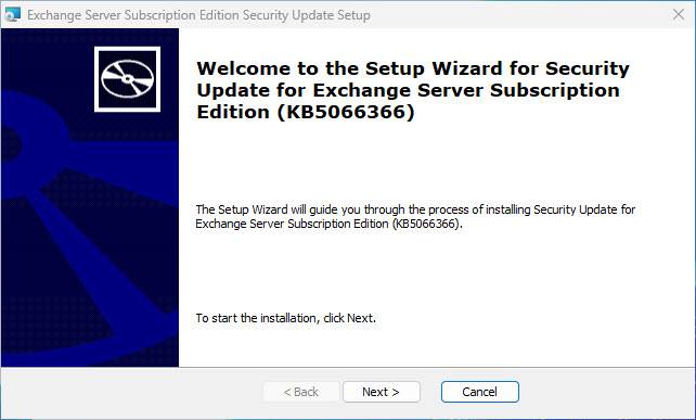 Exchange Server Sicherheitsupdates Oktober 2025 KB5066366 Exchange Server Sicherheitsupdates Oktober 2025 KB5066366