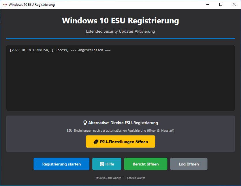 Windows 10 ESU Registrierung Phase 3 Windows 10 ESU Registrierung Phase 3